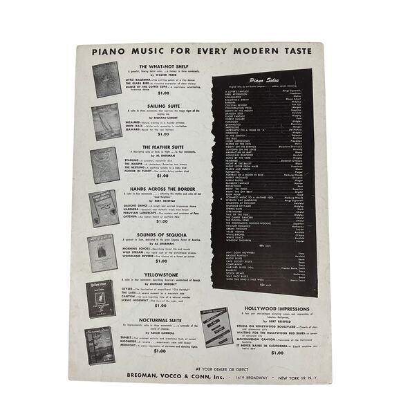 This is Always Sheet Music 1946 Three Little Girls In Blue Gordon Warren - Picture 5 of 5